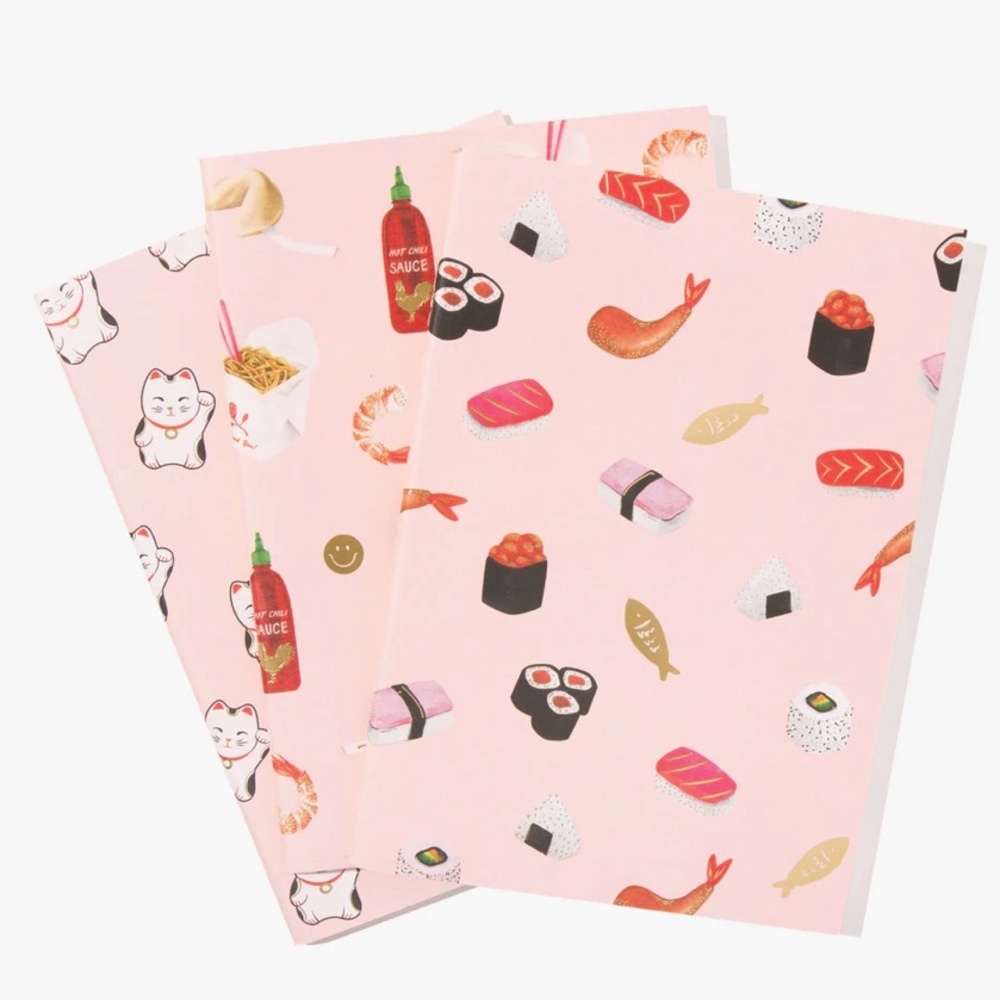 Asian Themed Notebook Set